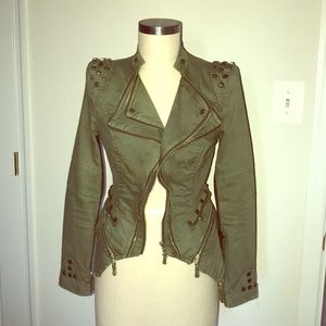 Shalang military style jacket